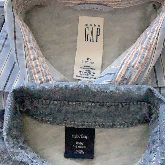 Levi’s Jeans & 2 Gap Shirts (3 pieces) 3M, 3-6M & 6-12M - Picture 4 of 6
